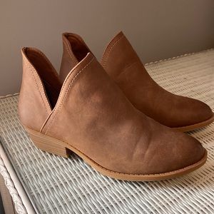 Brown booties